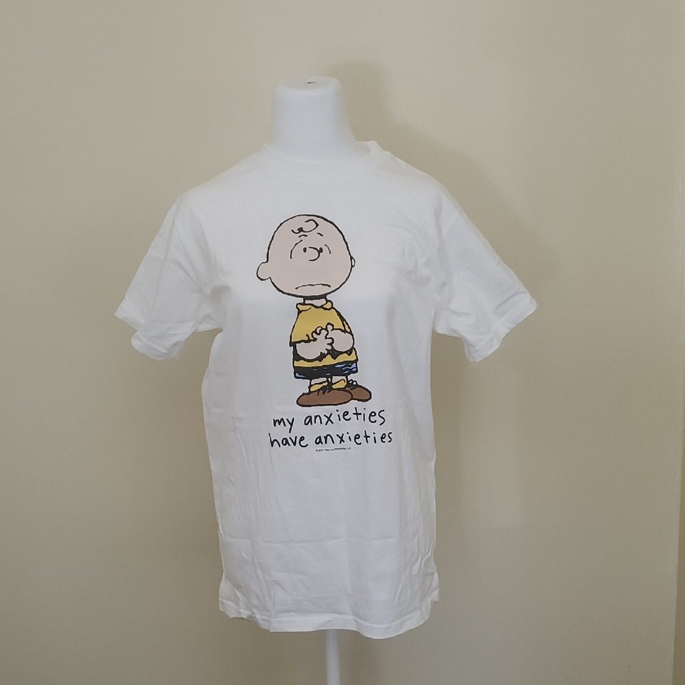 Riot Society White Cartoon Character Short Sleeve Tee